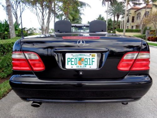 Florida 03 CLK 320 Convertible Navigation Clean Carfax 3.2L V6 No Reserve !!, image 21