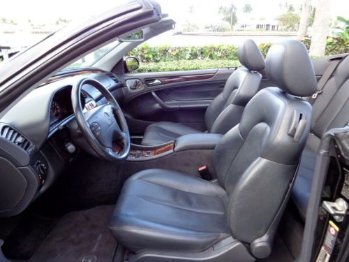 Florida 03 CLK 320 Convertible Navigation Clean Carfax 3.2L V6 No Reserve !!, image 22