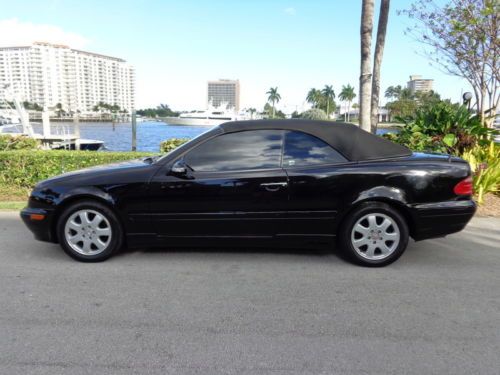 Florida 03 CLK 320 Convertible Navigation Clean Carfax 3.2L V6 No Reserve !!, image 31