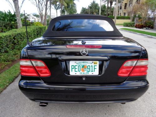 Florida 03 CLK 320 Convertible Navigation Clean Carfax 3.2L V6 No Reserve !!, image 35