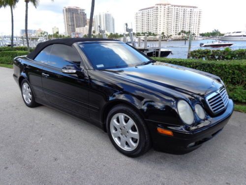 Florida 03 CLK 320 Convertible Navigation Clean Carfax 3.2L V6 No Reserve !!, image 41