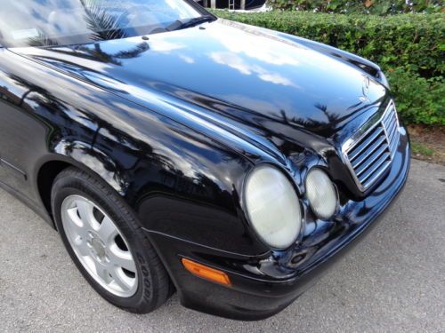 Florida 03 CLK 320 Convertible Navigation Clean Carfax 3.2L V6 No Reserve !!, image 48