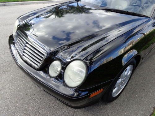 Florida 03 CLK 320 Convertible Navigation Clean Carfax 3.2L V6 No Reserve !!, image 50