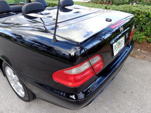 Florida 03 CLK 320 Convertible Navigation Clean Carfax 3.2L V6 No Reserve !!, image 58