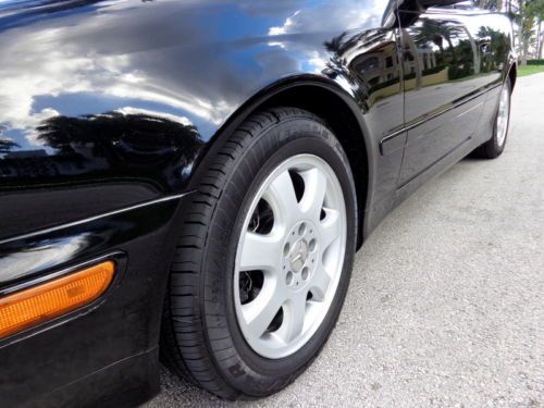 Florida 03 CLK 320 Convertible Navigation Clean Carfax 3.2L V6 No Reserve !!, image 64