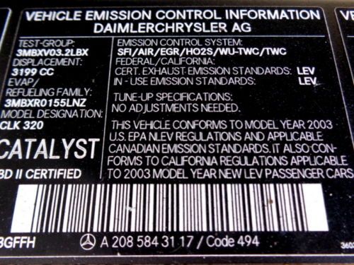 Florida 03 CLK 320 Convertible Navigation Clean Carfax 3.2L V6 No Reserve !!, image 79