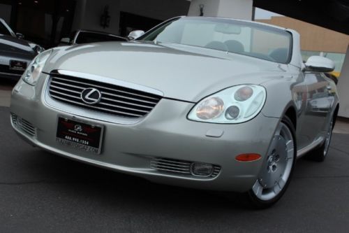 2003 lexus sc 430 convertible. fully loaded. clean in/out. 2 owner. clean carfax