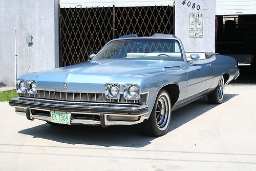 1974 buick le sabre luxus convertible 89k miles one owner survivor l@@k video !