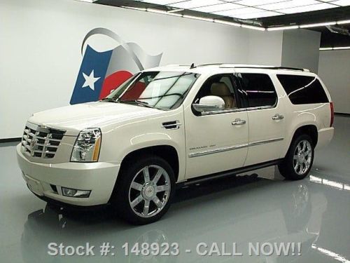 2011 cadillac escalade esv pre awd sunroof nav dvd 33k texas direct auto