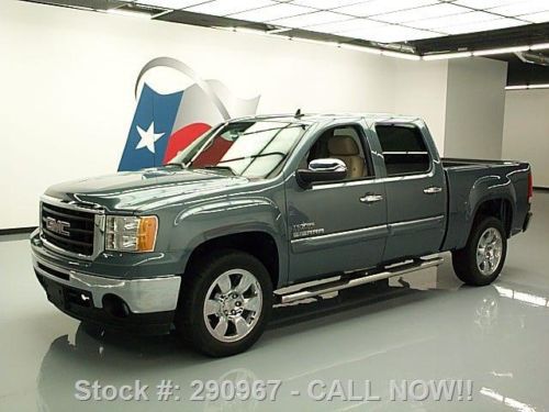 2011 gmc sierra crew cab side steps 20&#039;&#039; wheels 12k mi texas direct auto