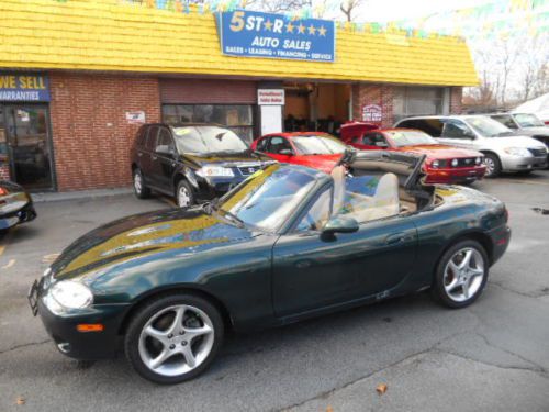 2002 mazda miata mx-5 luxury edition. rare a/t only 80k &#034; no reserve&#034;  wow!