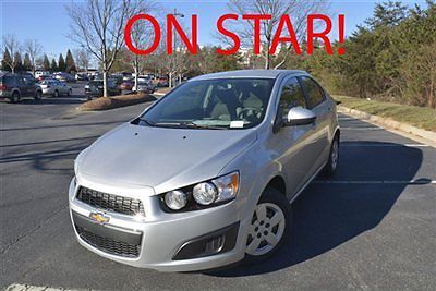 Chevrolet sonic ls new 4 dr sedan automatic gasoline 1.8l l4 mpi dohc 16v silv i