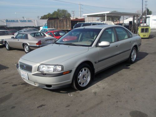 2001 volvo s80, no reserve