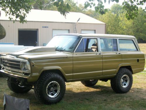 1989 jeep grand cherokee new paint interior wheels &amp; tires - slick drive anywher