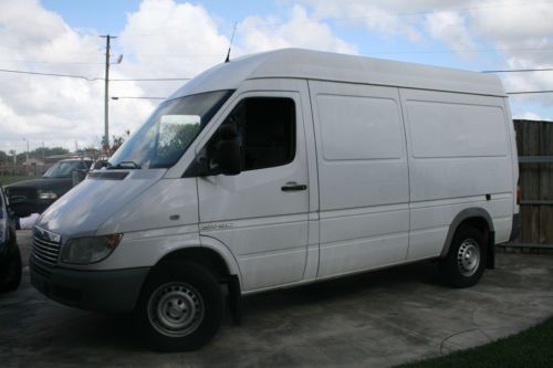 2006 sprinter 2500 high roof cargo van