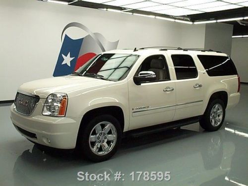 2009 gmc yukon xl 7-pass sunroof dvd rear cam 20&#039;s 73k! texas direct auto