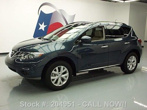 2013 nissan murano sl dual sunroof nav rear cam 4k mi texas direct auto