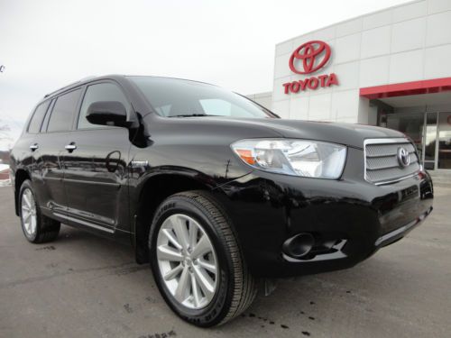 Certified 2010 highlander hybrid v6 4wd 3rd row seating rear backup camera 4x4