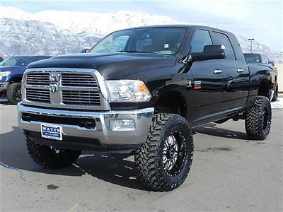 Dodge ram mega cab cummins diesel 4x4 custom new lift wheels tires low miles