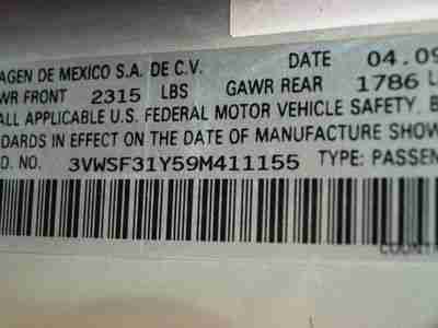 VW NEW BEETLE BLUSH CONVERTIBLE SILVER W/ RED TOP 2.5L 5CYL AUTO RED/BLACK INT, image 18