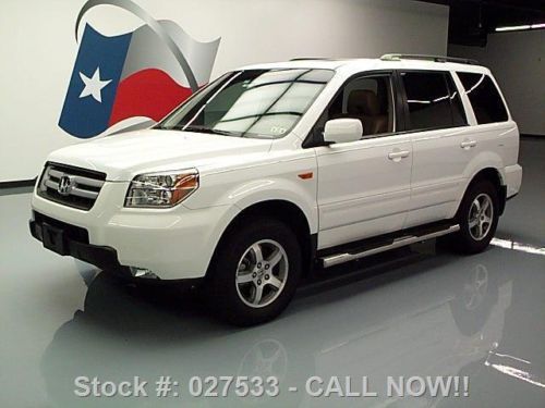 2008 honda pilot ex-l 8-pass htd leather sunroof 75k mi texas direct auto