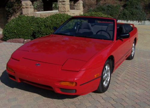 1993 nissan 240 sx convertible se limited edition convertible only 55,000 miles!