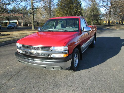2000 chevrolet silverado 1500 ls reg cab pickup 2-door 5.3l perfect condition