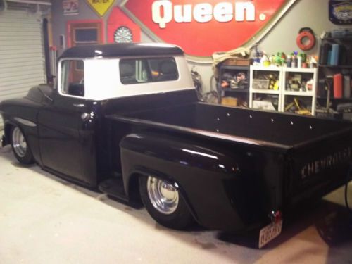 1955 CHEVROLET PICKUP,HOT ROD TRUCK, PATINA TRUCK, RAT ROD TRUCK, AIR RIDE TRUCK, image 6