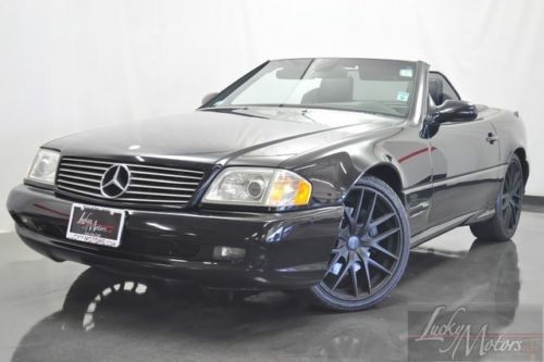 1999 mercedes-benz sl-class sl500, xenon, heated leather, 20-inch black touren