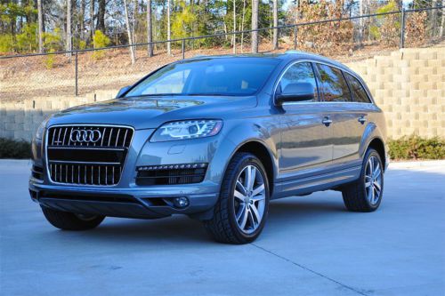 Audi q7 tdi diesel / prestige pkg / loaded / like new / 1 owner / new tires !!!