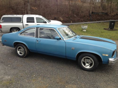 1977 chevrolet nova rally coupe 2-door 5.0l