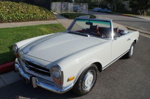 280sl with 59k original miles-rust &amp; accident free-service records-few finer