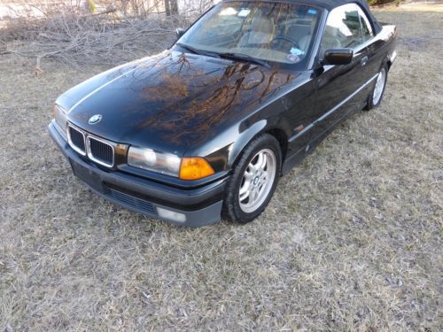 1995 bmw 325 ic convertible 5 speed low miles e36 sport package no reserve