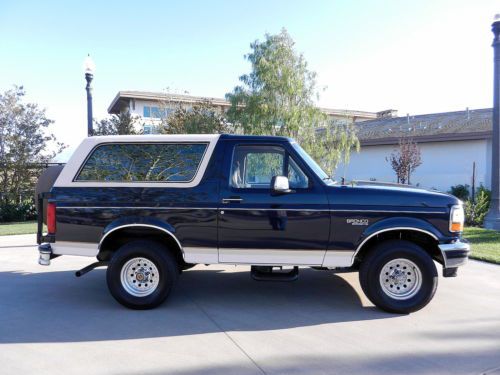 Excellent condition~gorgeous~100% ca bronco~new tires~1992 1994 1995 1996