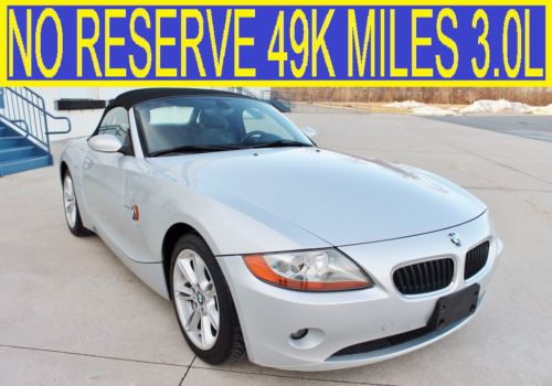 No reserve 49k original miles excellent condition auto 3.0l z3 02 03 04 05 z3 z4