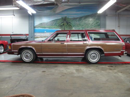 1991 mercury grand marquis woody wagon..none nicer..outstanding !!