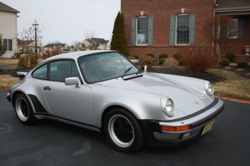 1986 porsche 930 / 911 turbo  2nd owner car flawless conditon low miles