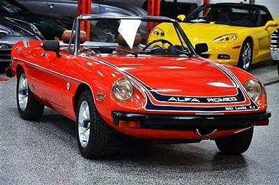 1978 alfa romeo spider niki lauda f1 edition car # 46 1 of 350 ever released wow