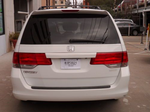 2008 HONDA ODYSSEY EX-L REAR CAMERA WHITE WITH TAN LEATHER SUNROOF 8 PASSENGER, US $10,900.00, image 5