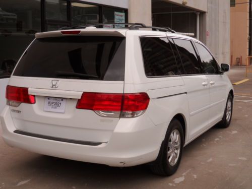 2008 HONDA ODYSSEY EX-L REAR CAMERA WHITE WITH TAN LEATHER SUNROOF 8 PASSENGER, US $10,900.00, image 6