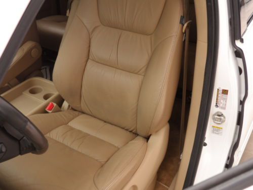 2008 HONDA ODYSSEY EX-L REAR CAMERA WHITE WITH TAN LEATHER SUNROOF 8 PASSENGER, US $10,900.00, image 13