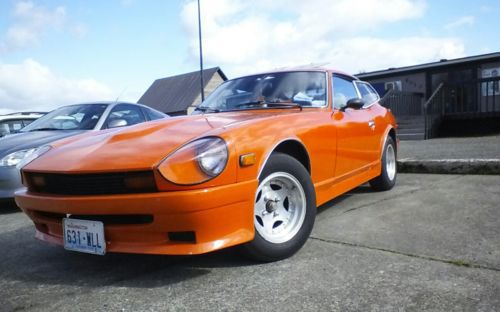 Gorgeous 1975 datsun 280z aka &#034;the time machine&#034; low miles!