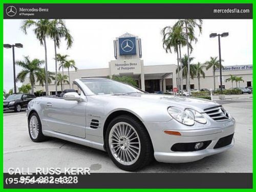 2003 sl55 amg 5.4l v8 24v automatic rear wheel drive convertible premium