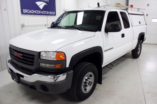 2005 gmc sierra 2500hd 6.0l v8 0 accidents new tires shelving units ladder rack