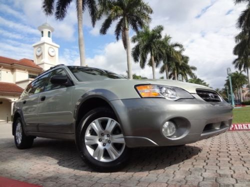 2005 subaru outback 79k miles h4 manual rust free florida car beautiful 1 owner!