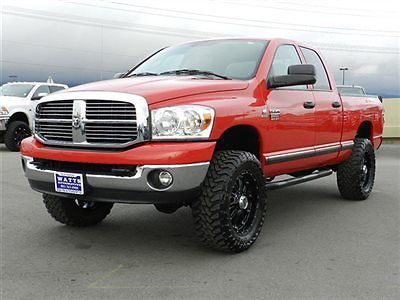 Dodge ram crew cab slt 4x4 cummins diesel custom lift wheels tires low miles