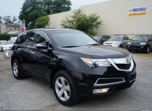 2010 acura mdx base sport utility 4-door 3.7l certified