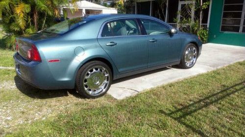 2009 chevrolet malibu ls with 20 dubs pearl paint job and hids