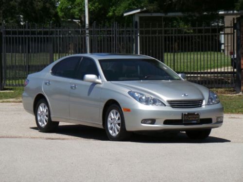 2002 lexus es 300 es300 silver gray 92k miles ship assist sunroof grey low texas