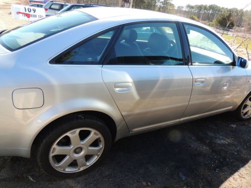 2002 audi a6 gray, beautiful body inside and out